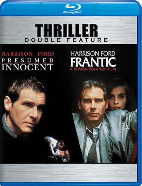 Presumed Innocent / Frantic Blu-ray (Thriller Double Feature)