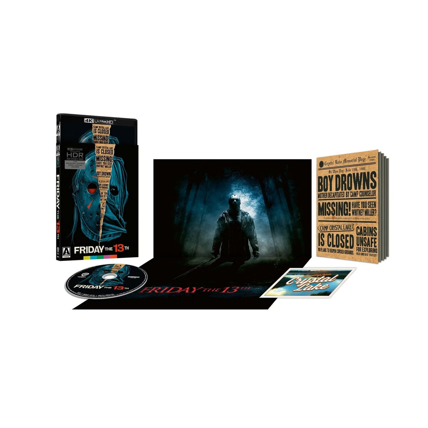 Friday the 13th (2009) Limited Edition 4K UHD with Slipcover (Arrow Video U.S.) LIMIT 1 PER CUSTOMER