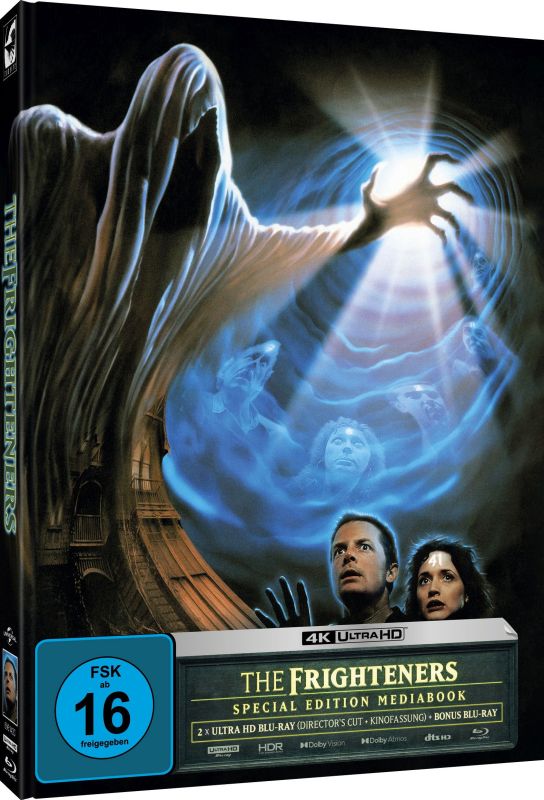The Frighteners | Mediabook C 2x 4K Ultra HD Blu-ray + Bonus Blu-ray (Turbine/Region Free) LIMIT 1 PER CUSTOMER [German Import]