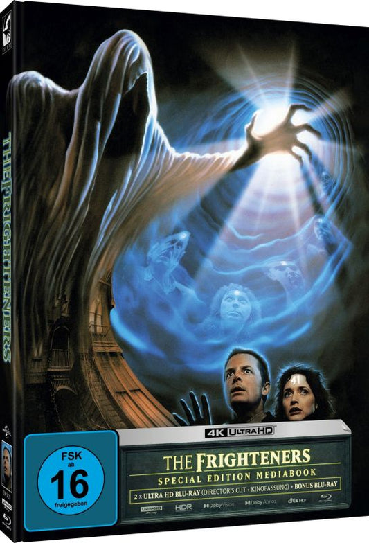 The Frighteners | Mediabook C 2x 4K Ultra HD Blu-ray + Bonus Blu-ray (Turbine/Region Free) LIMIT 1 PER CUSTOMER [German Import]