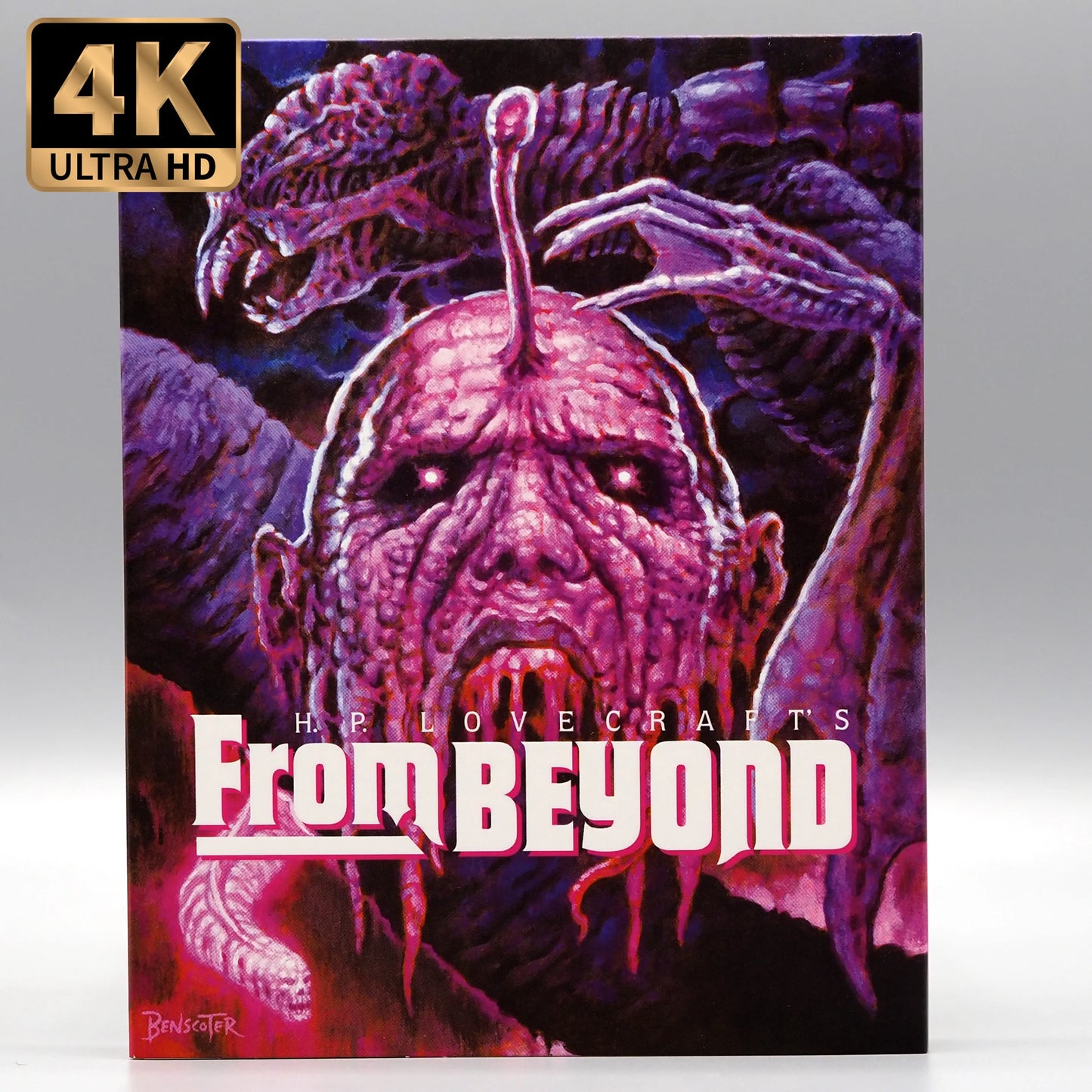 From Beyond 4K UHD + Blu-ray with Limited Edition Slipcover Variant (Vinegar Syndrome) LIMIT 1 PER CUSTOMER