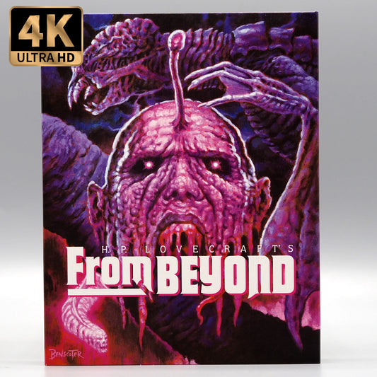 From Beyond 4K UHD + Blu-ray with Limited Edition Slipcover Variant (Vinegar Syndrome) LIMIT 1 PER CUSTOMER