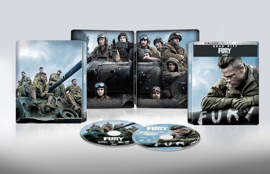 Fury 4K UHD + Blu-ray SteelBook (Sony U.S.) [Preorder]