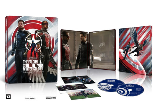The Falcon and the Winter Soldier: The Complete First Season 4K UHD SteelBook (Disney U.S.)