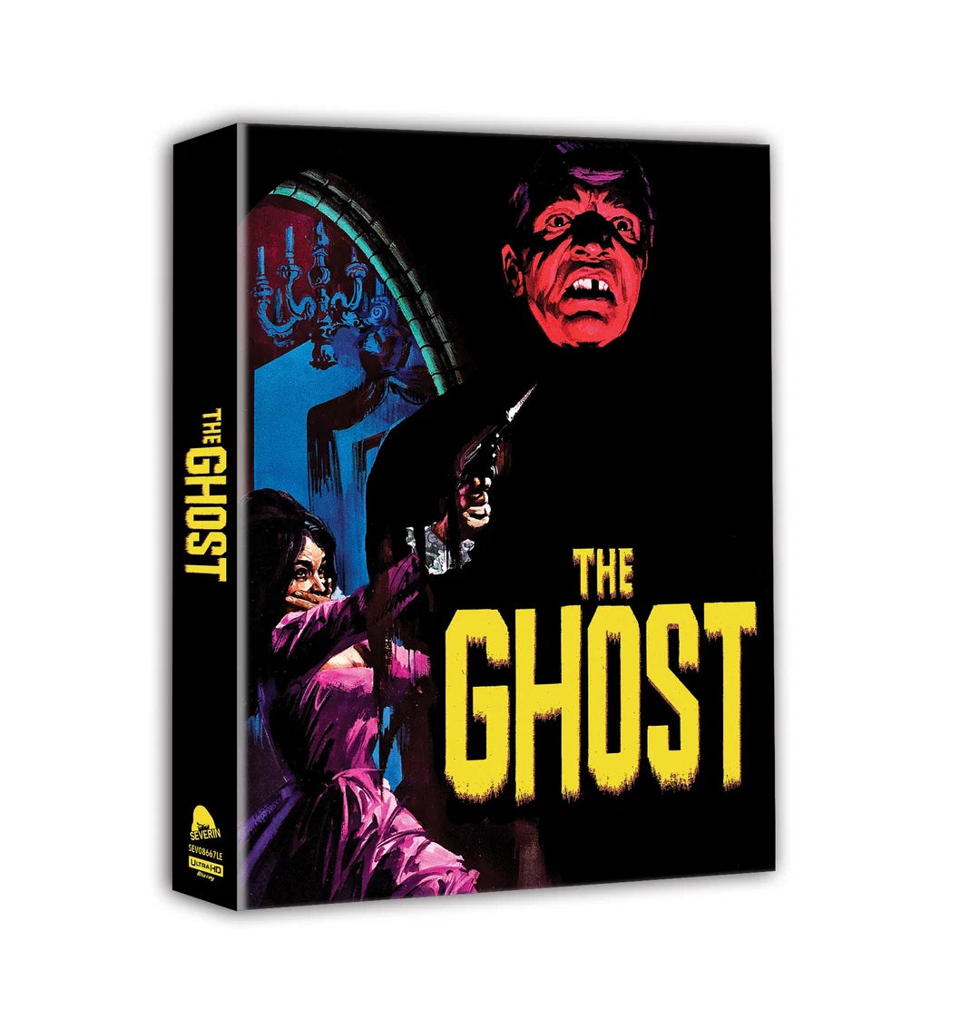 The Ghost 4K UHD + Blu-ray + CD (4-Disc) with Limited Edition Slipcover (Severin Films U.S.) LIMIT 1 PER CUSTOMER