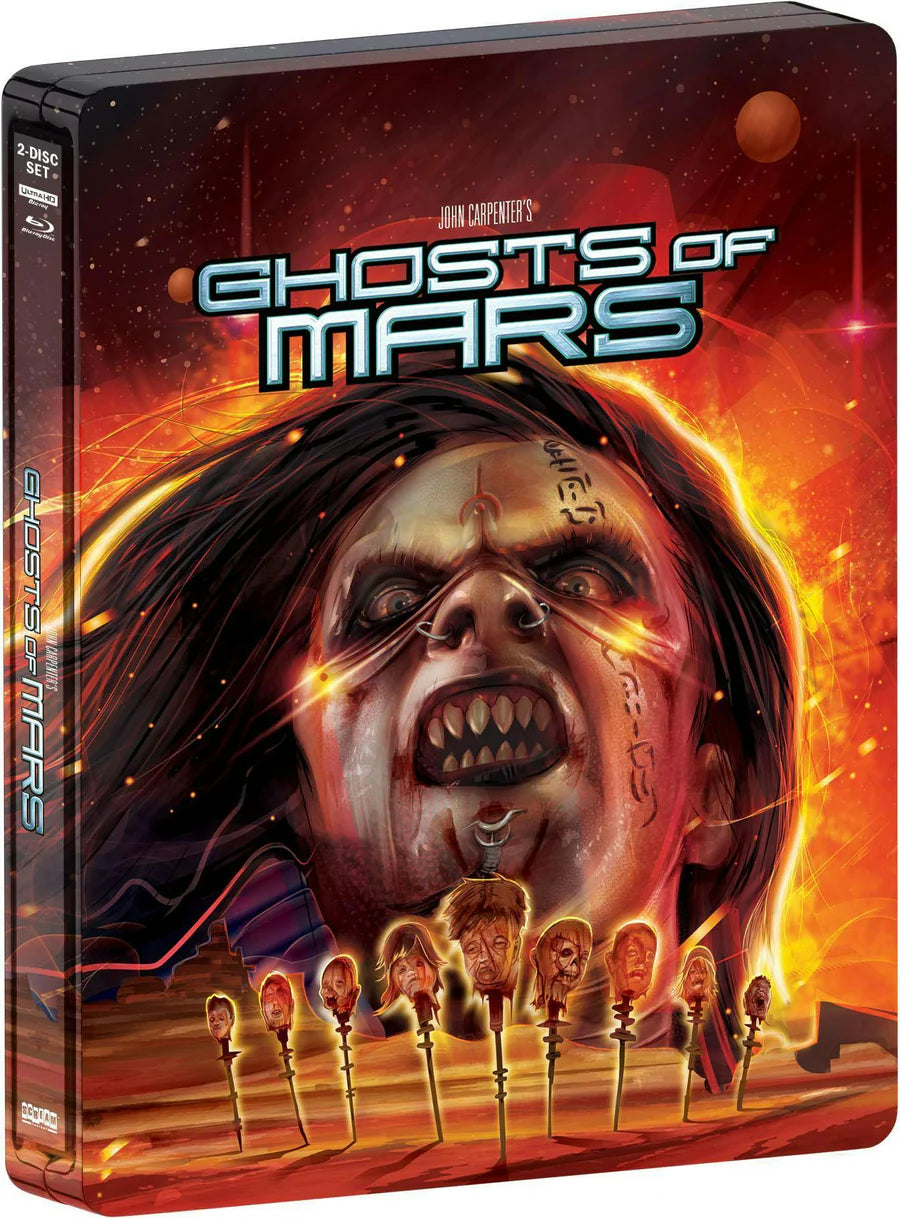 John Carpenter's Ghosts of Mars SteelBook 4K UHD + Blu-ray (Scream Factory)