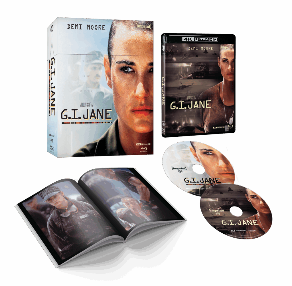 G.I. Jane (1997) 4K UHD + Blu-ray Limited Edition Hardbox + Hardback Booklet  (Imprint/Region Free) [Preorder]