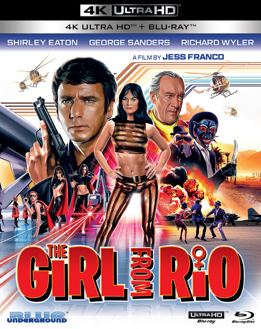 The Girl From Rio 4K UHD + Blu-ray with Slipcover (Blue Underground)