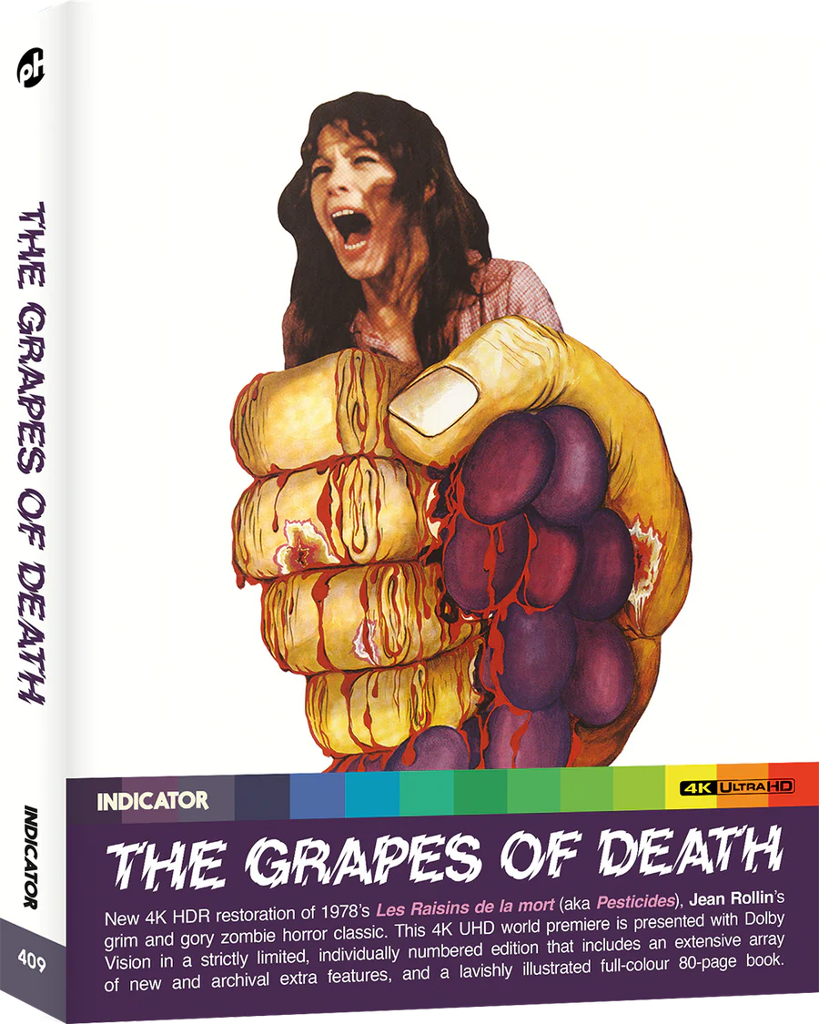 The Grapes of Death 4K UHD Limited Edition with Slipcase + Booklet (Powerhouse Films U.S.)