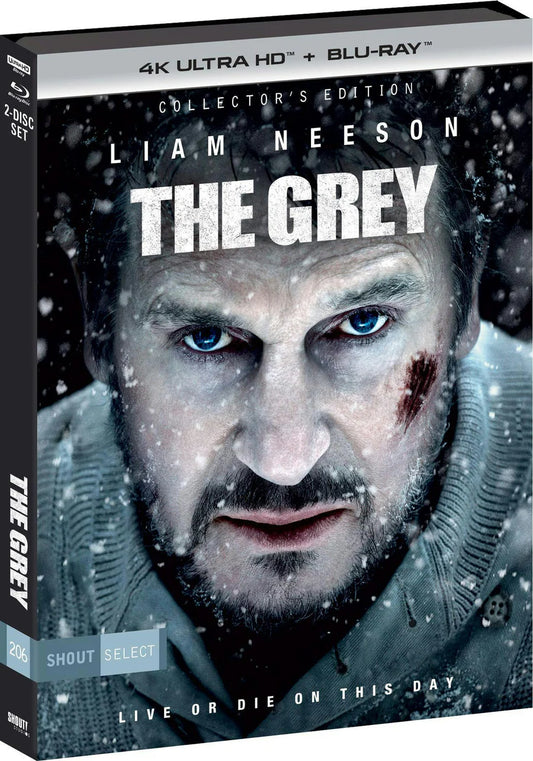 The Grey 4K UHD + Blu-ray Collector's Edition with Slipcover (Shout Factory) [Preorder]