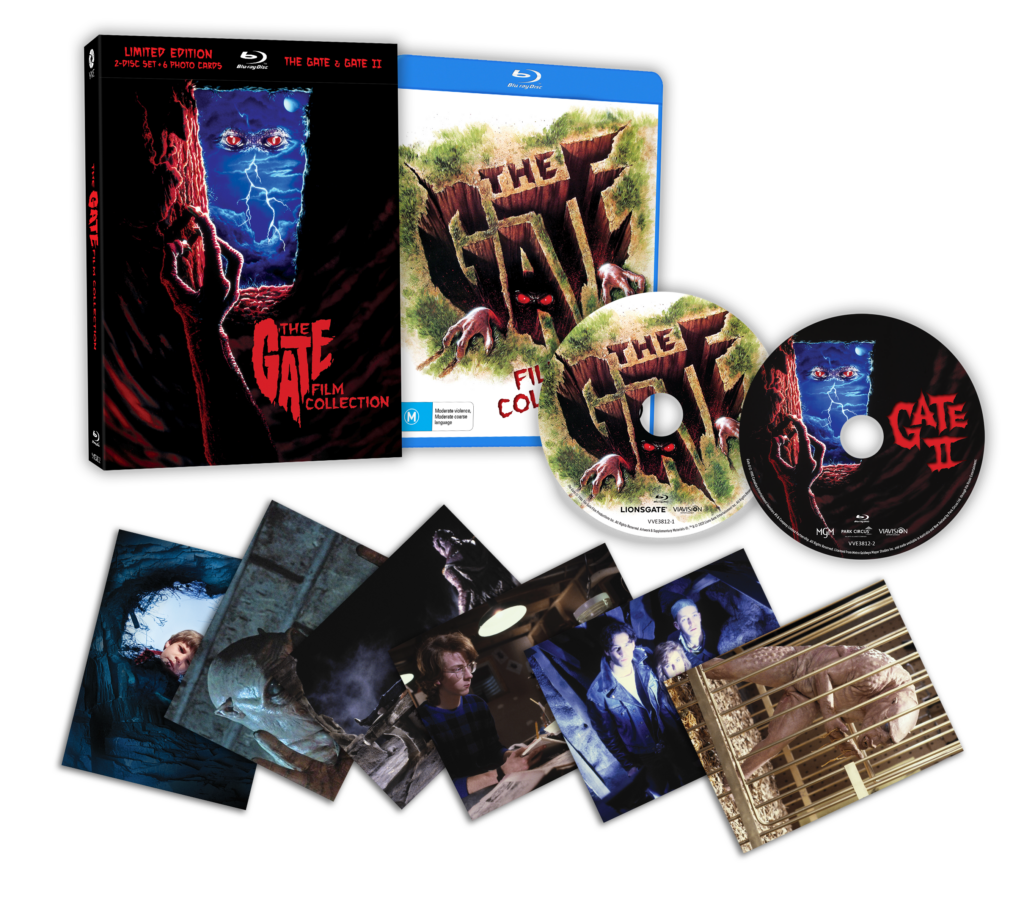 The Gate (1987) & The Gate II (1990) – Limited Edition 3D Lenticular Hardcase + Art Cards (ViaVision/Region Free) [Preorder]