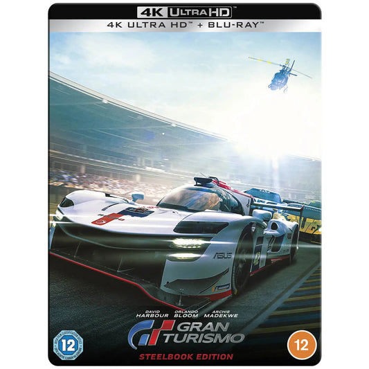 Gran Turismo 4K UHD (Blue) SteelBook + Blu-ray (Sony UK/Region Free/B)