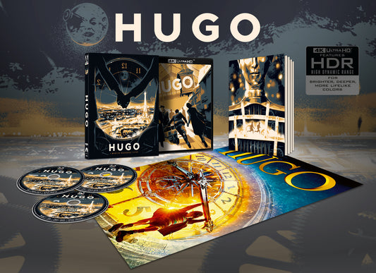 Hugo 4K UHD + Blu-ray 3D/2D Limited Edition with Slipcover (Arrow U.S.)