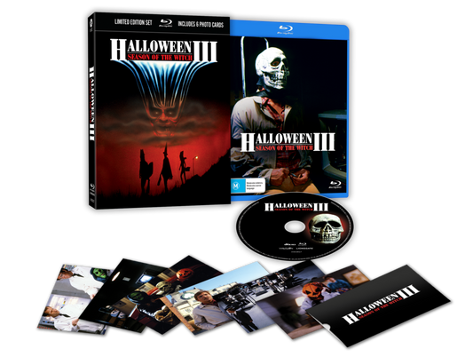 Halloween III: Season Of the Witch with 3D Lenticular Hardcase Blu-ray (ViaVision/Region Free)