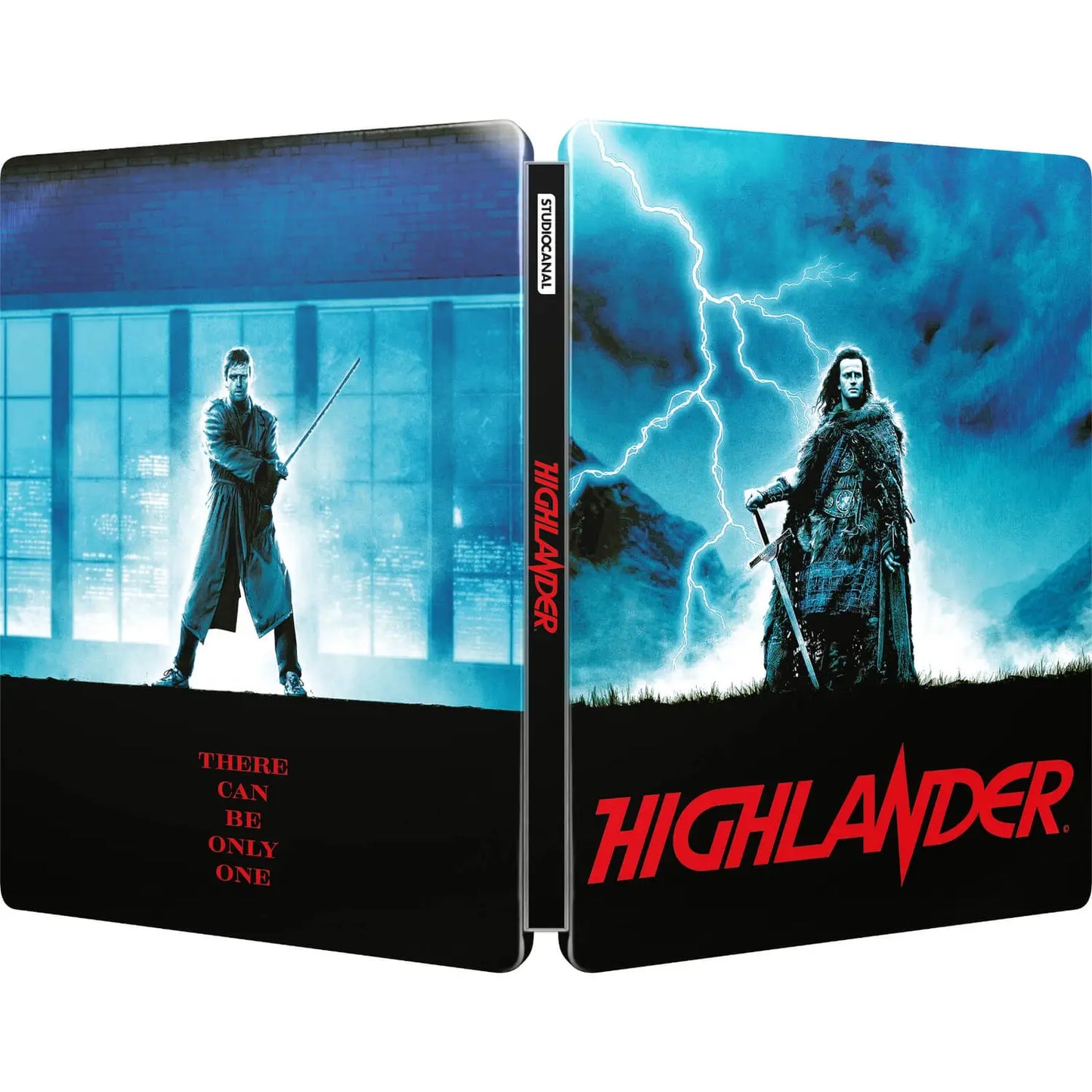 Highlander 4K UHD + Blu-ray SteelBook (StudioCanal/Region Free/B)