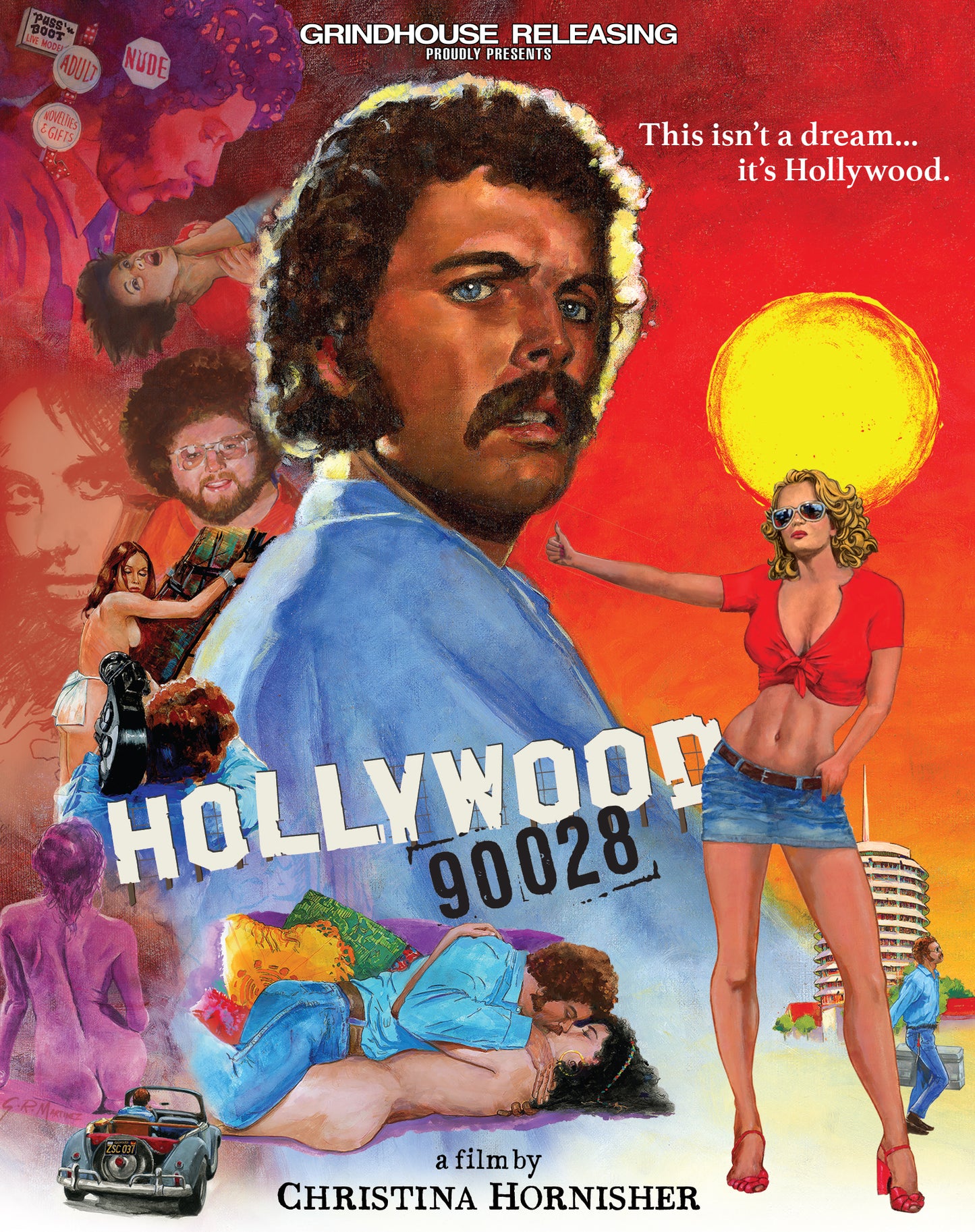 Hollywood 90028 Blu-ray + CD with Slipcase + Liner Notes (Grindhouse Releasing)