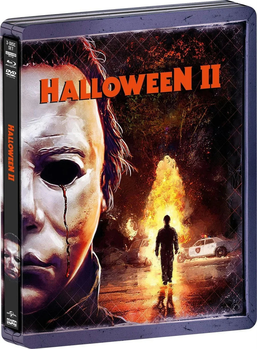 Halloween II Limited Edition 4K Ultra HD Steelbook + Blu-ray + DVD (Scream Factory) [Preorder]
