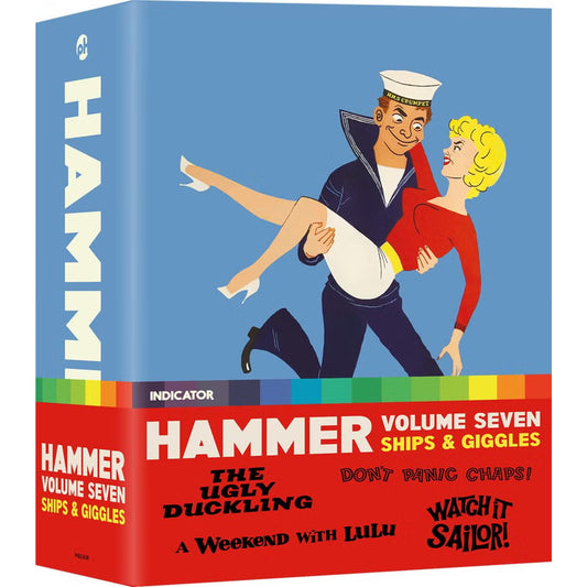 Hammer Volume Seven: Ships & Giggles Blu-ray Limited Edition Box (Powerhouse Films/Region B) [Preorder]