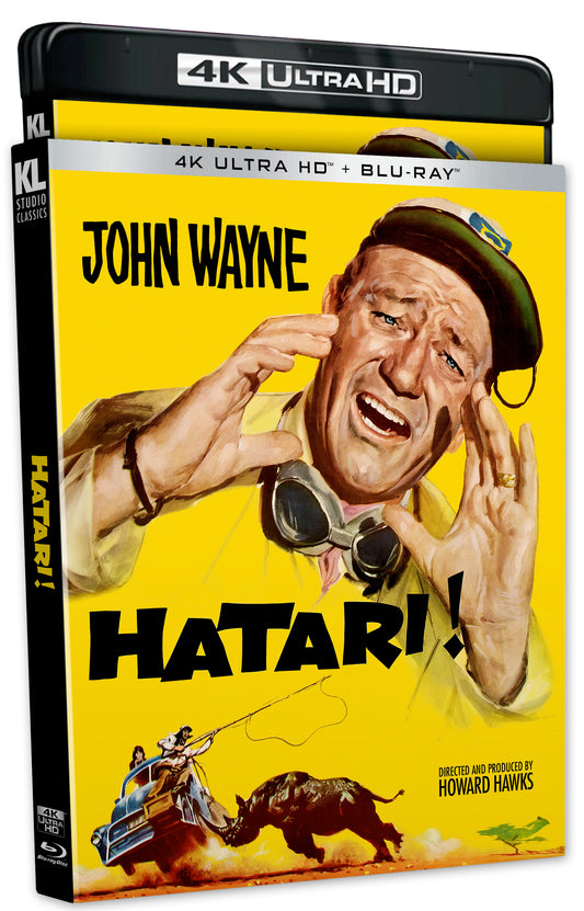 Hatari! 4K UHD + Blu-ray with Slipcover (Kino Lorber)