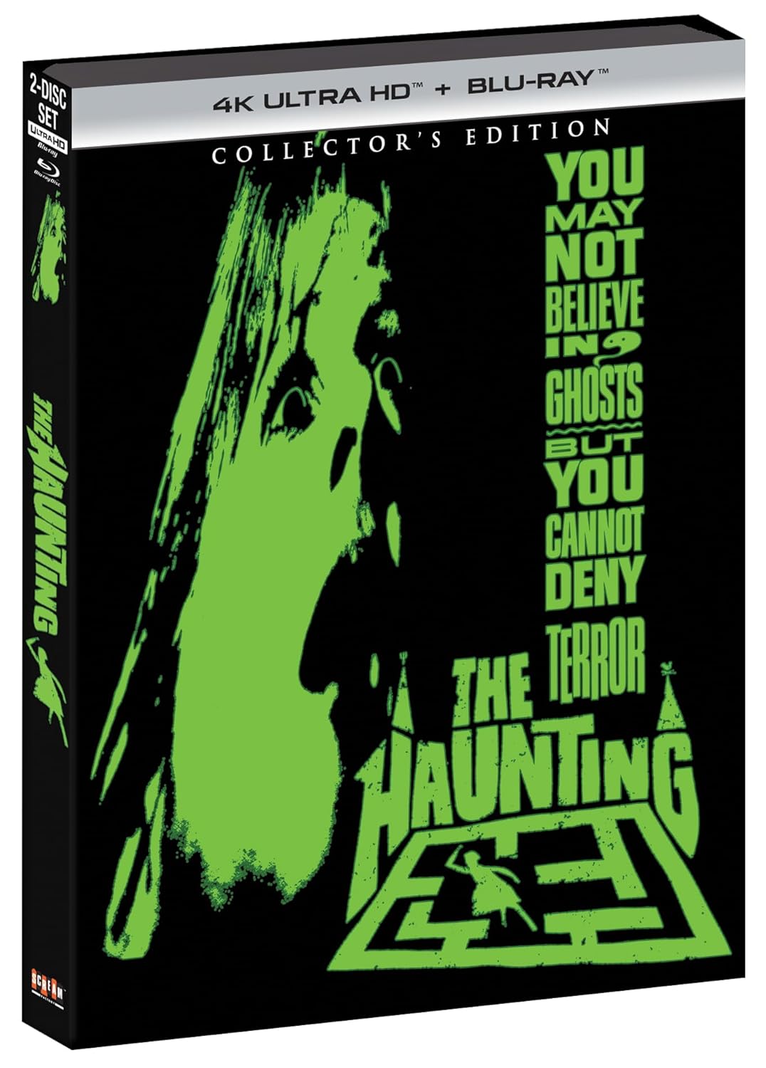 The Haunting (1963) 4K UHD + Blu-ray with Slipcover (Scream Factory) [Preorder]