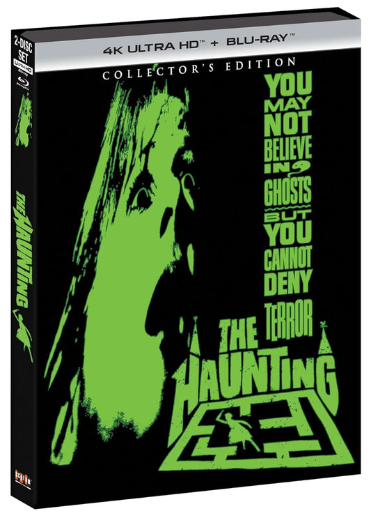 The Haunting (1963) 4K UHD + Blu-ray with Slipcover (Scream Factory) [Preorder]