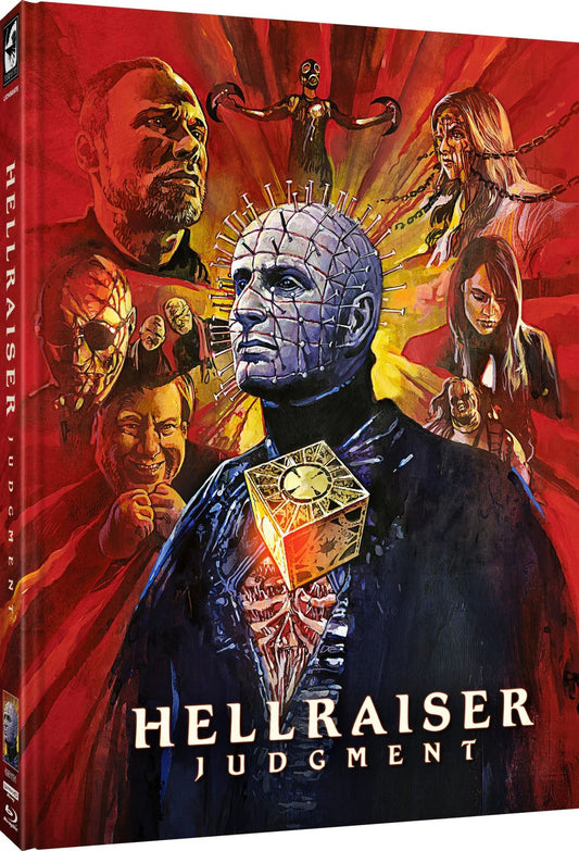 Hellraiser: Judgment | Mediabook A 4K Ultra HD Blu-ray + Blu-ray + Bonus-Blu-ray (Turbine/Region Free) LIMIT 1 PER CUSTOMER [German Import]