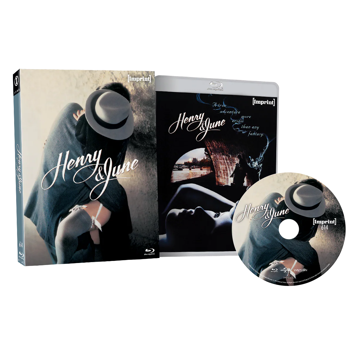 Henry and June (1990) - Limited Edition Blu-ray with Slipcase (Imprint/Region Free) [Preorder]