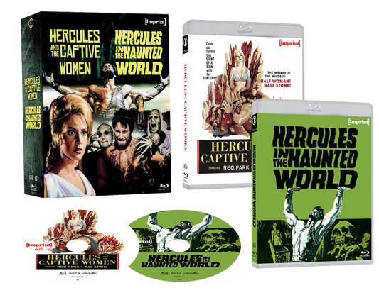 Hercules and the Captive Women / Hercules in the Haunted World (1961) - Limited Edition Blu-ray Hardbox (Imprint/Region Free) [Preorder]