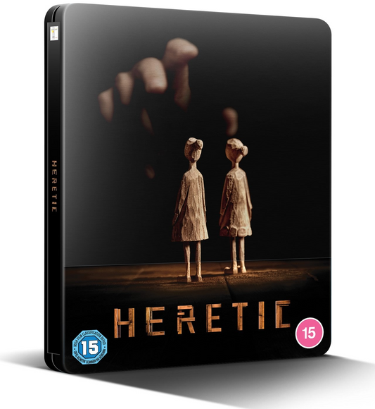 Heretic Limited Edition Steelbook 4K Ultra HD + Blu-Ray (Entertainment in Film/Region Free/B)