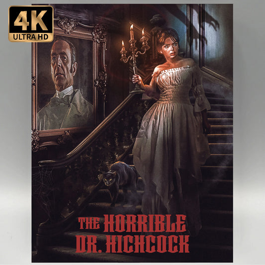 The Horrible Dr. Hichcock 4K UHD + Blu-ray with Limited Edition Hard Slipcase + Slipcover combo (Vinegar Syndrome)