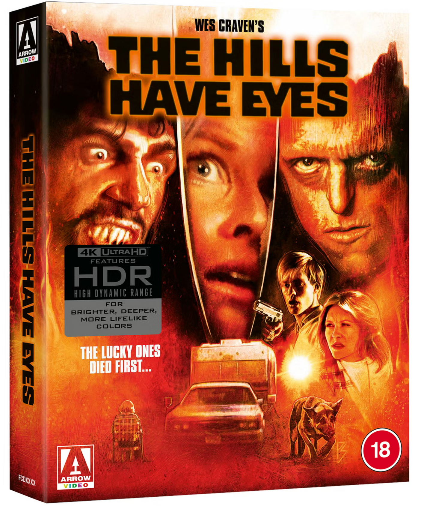The Hills Have Eyes Limited Edition (With Booklet, Postcards + Poster) 4K Ultra HD (Arrows Films UK/Region Free)