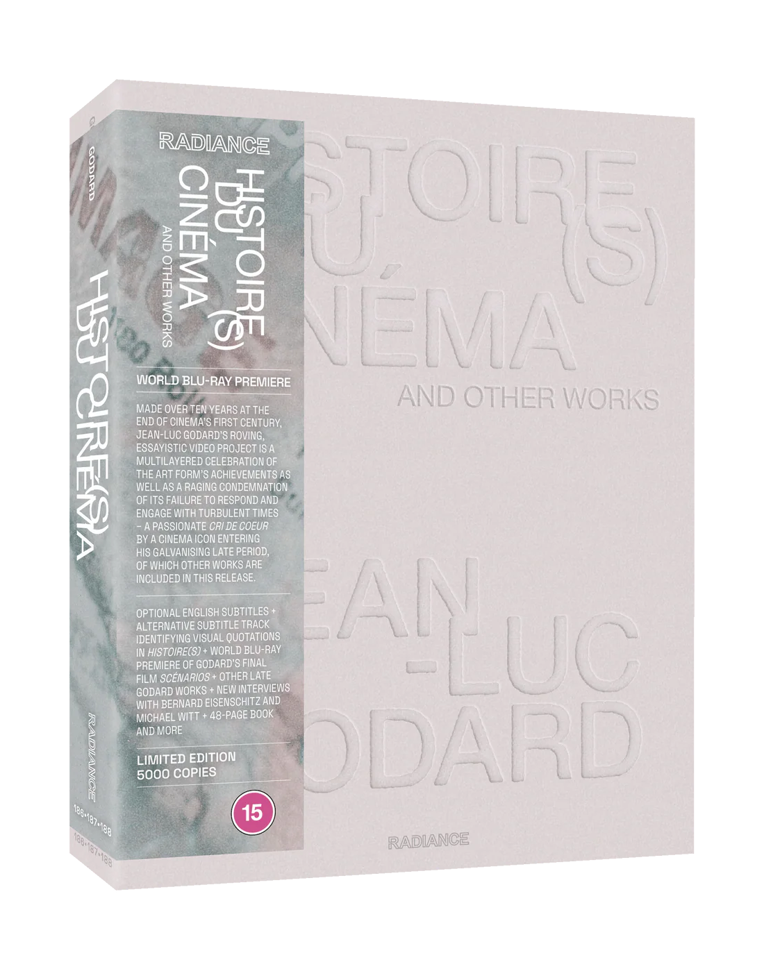 Histoire(s) du cinéma and other works Blu-ray Limited Edition Box Set (Radiance Films UK/Region B) [Preorder]