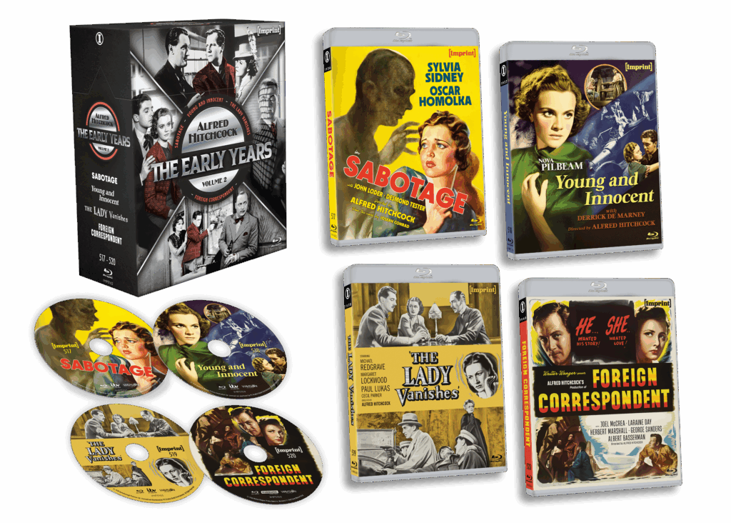 Hitchcock: The Early Years – Volume Two Limited Edition Hardbox (Imprint/Region Free) [Preorder]