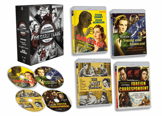 Hitchcock: The Early Years – Volume Two Limited Edition Hardbox (Imprint/Region Free) [Preorder]