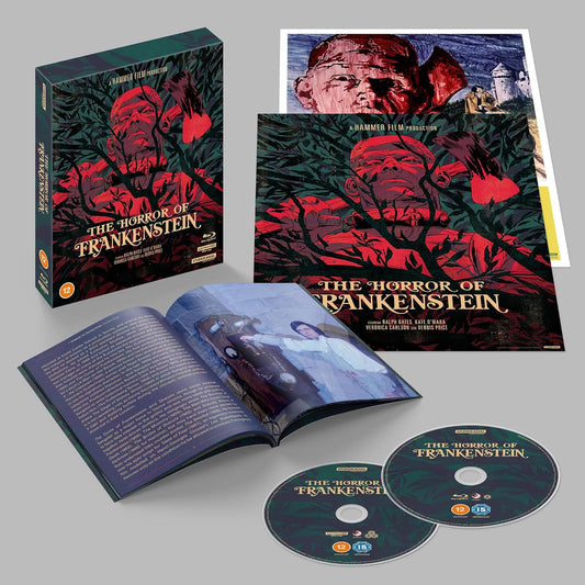 The Horror Of Frankenstein Limited Collector's Edition 4K Ultra HD (StudioCanal/Region Free/B) [Preorder] LIMIT 1 PER CUSTOMER
