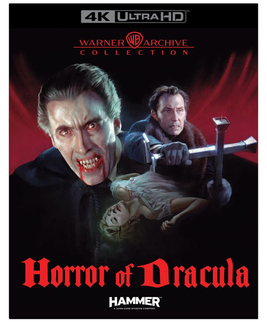 Horror Of Dracula 4K UHD (Warner Archive Collection) [Preorder] LIMIT 1 PER CUSTOMER (See Product page for more information) LIMITED ALLOCATION
