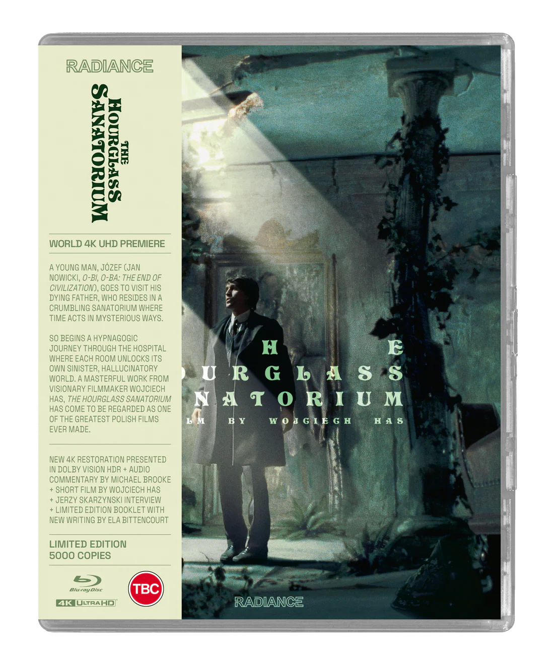 The Hourglass Sanatorium 4K UHD + Blu-ray Limited Edition (Radiance Films UK/Region Free) [Preorder]