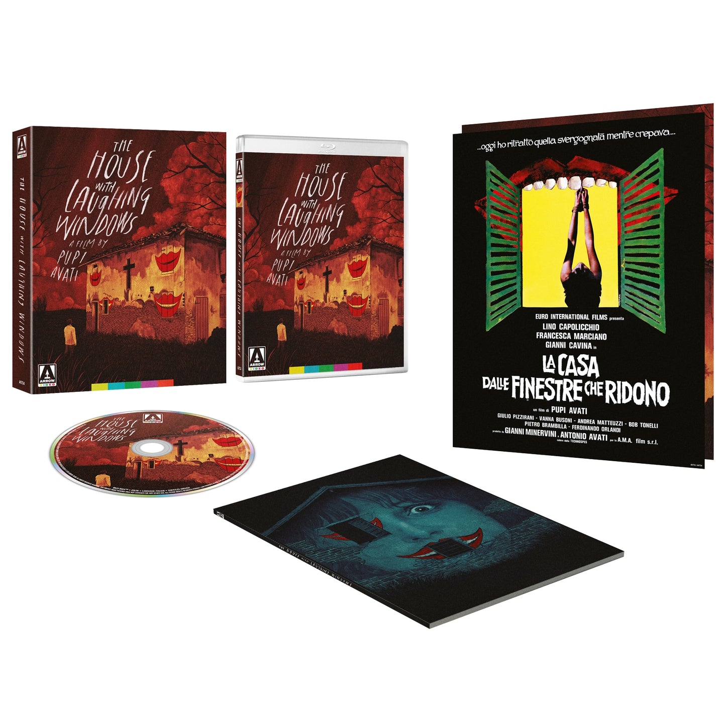 The House with the Laughing Windows Blu-ray Limited Edition with Slipcover (Arrow Video U.S.) [Preorder]