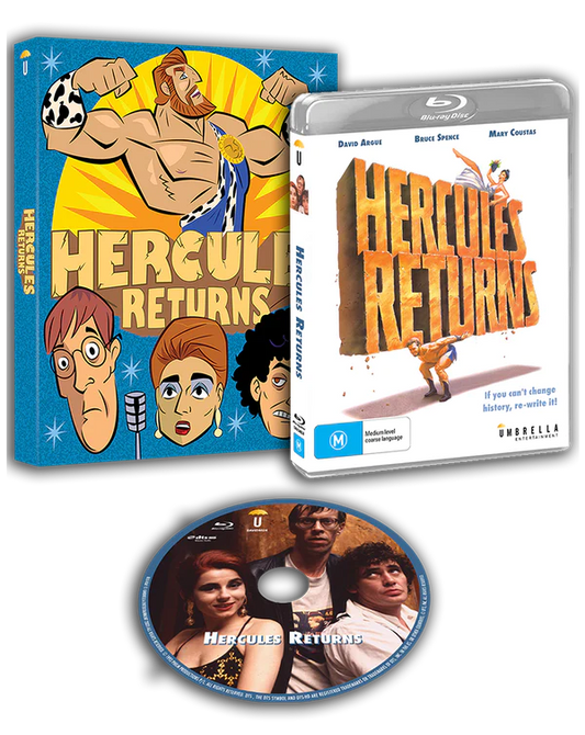 Hercules Returns (1993) Blu-ray with Slipcover (Umbrella/Region free)