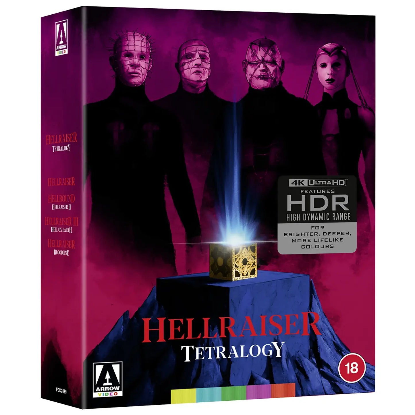 Hellraiser Tetralogy 4K UHD (Arrow UK/Region Free)