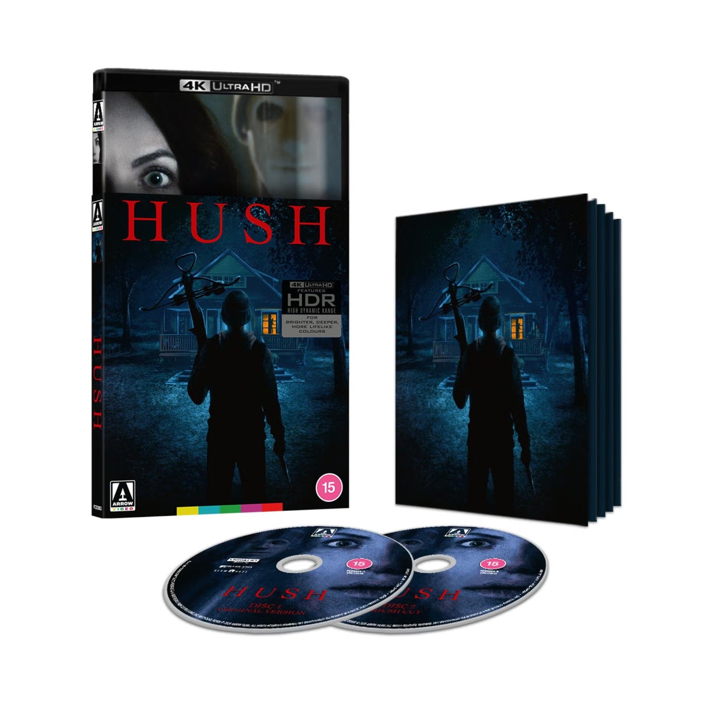 Hush Limited Edition 4K UHD with Slipcover (Arrow Video UK/Region Free) [Preorder]