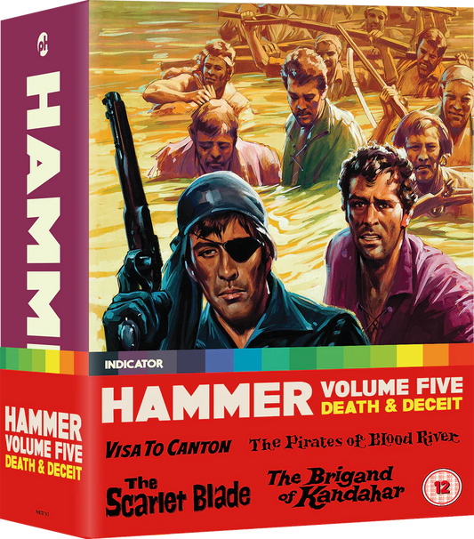 Hammer Volume 5 - Death and Deceit Limited Edition Blu-ray Box (Powerhouse Films UK/Region B)