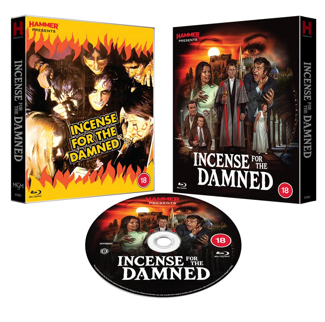Incense for the Damned/Bloodsuckers Blu-ray with Limited Edition Slipcover (Hammer Films/Region Free) [Preorder]