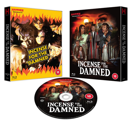 Incense for the Damned/Bloodsuckers Blu-ray with Limited Edition Slipcover (Hammer Films/Region Free) [Preorder]
