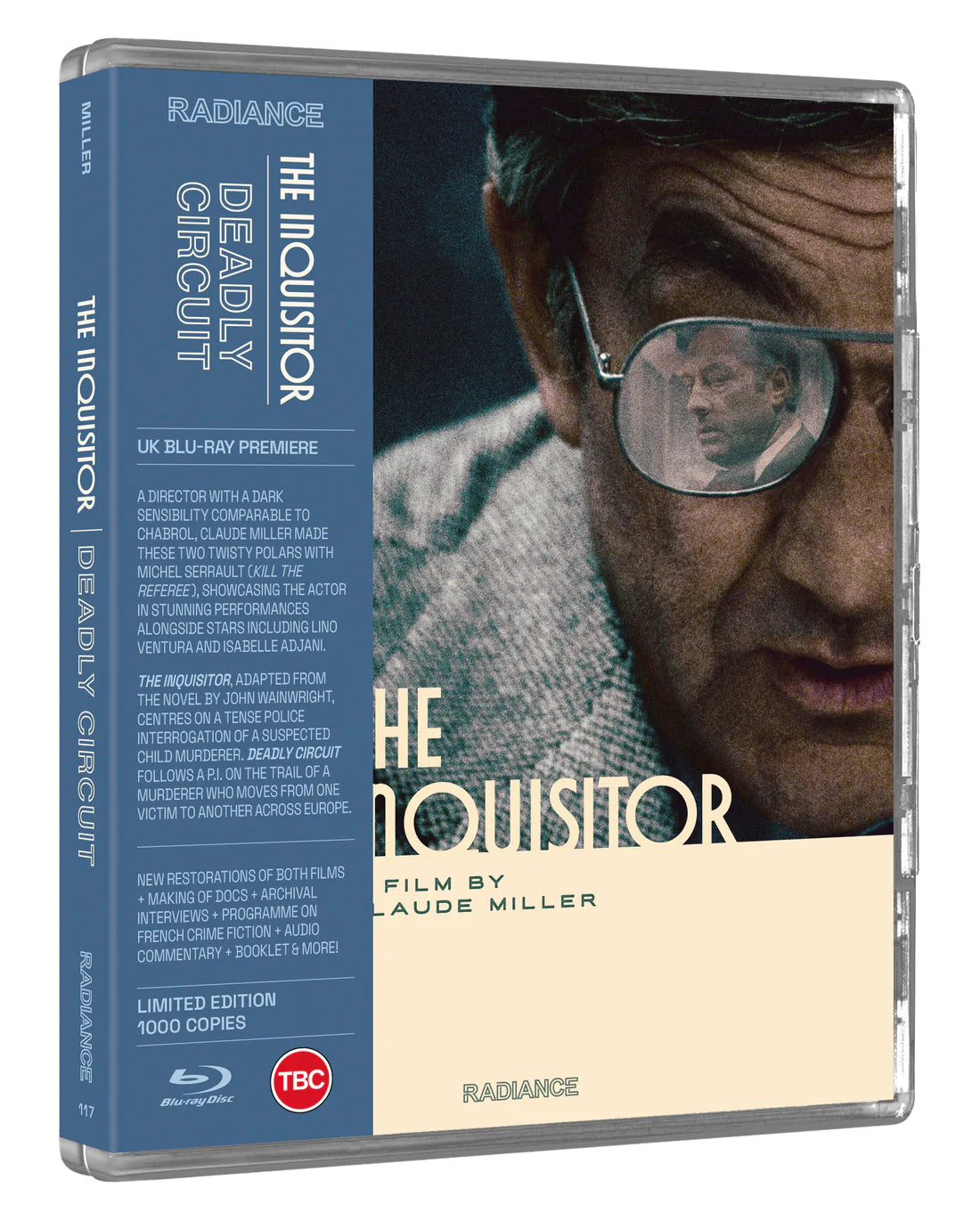 The Inquisitor + Deadly Circuit 4K UHD + Blu-ray Limited Edition (Radiance Films UK/Region Free)