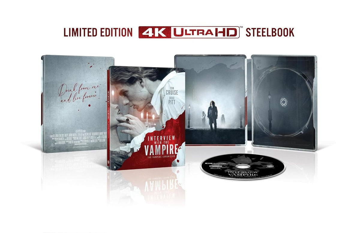 Interview with a vampire 4K UHD SteelBook (Warner Bros. U.S.) LIMIT 1 PER CUSTOMER