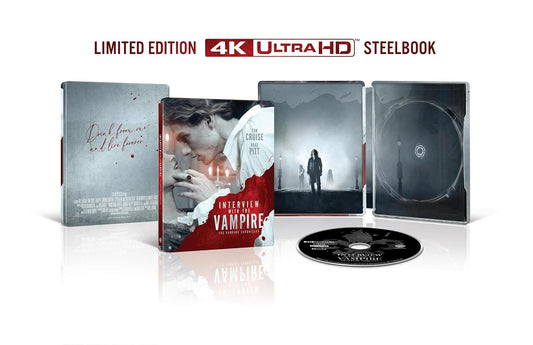 Interview with a vampire 4K UHD SteelBook (Warner Bros. U.S.) LIMIT 1 PER CUSTOMER