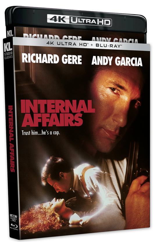 Internal Affairs 4K UHD + Blu-ray with Slipcover (Kino Lorber)