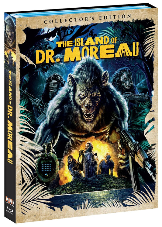 The Island of Dr. Moreau (1996) Blu-ray Collector's Edition with Slipcover (Scream Factory)