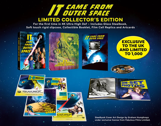 It Came from Outer Space 4K UHD Col. Ed. SteelBook (Universal UK/Region Free)
